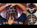 HOW TO: Part your natural hair (for box braids, locs, passion twists, etc.)