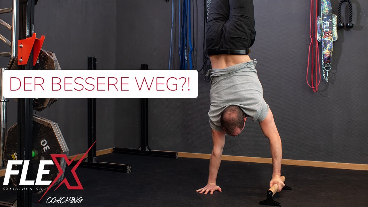 Handstand auf Parallettes oder auf dem Boden? Was ist besser?