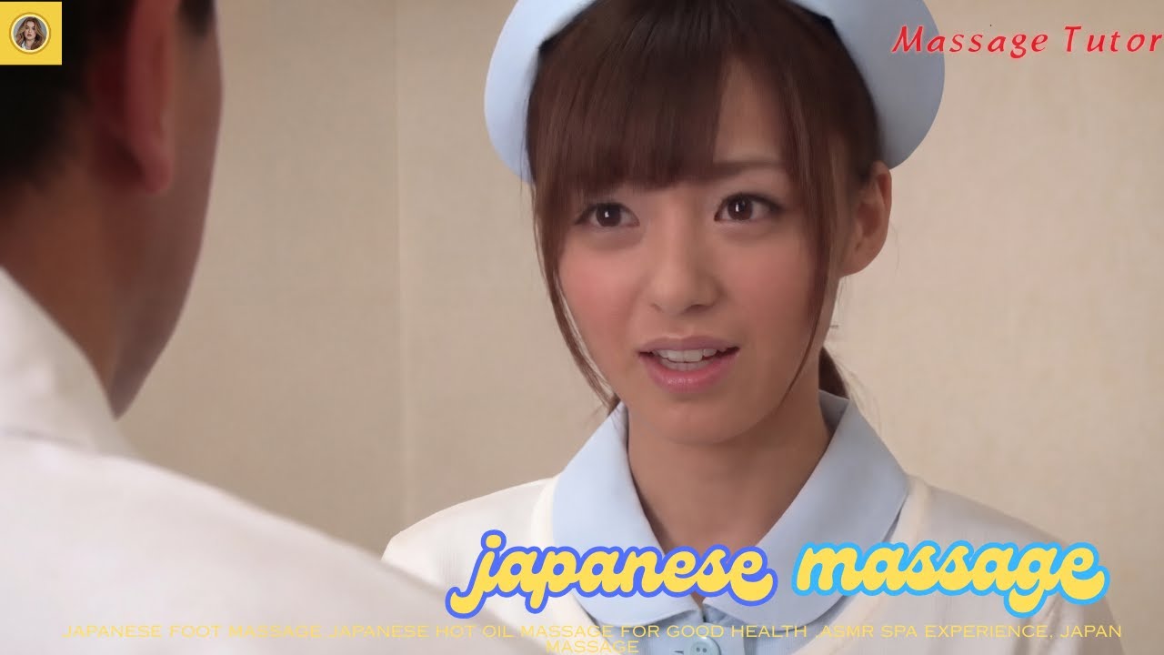 Japanese foot massage,Japanese Hot Oil Massage for Good Health ,ASMR Spa Experience, japan massage