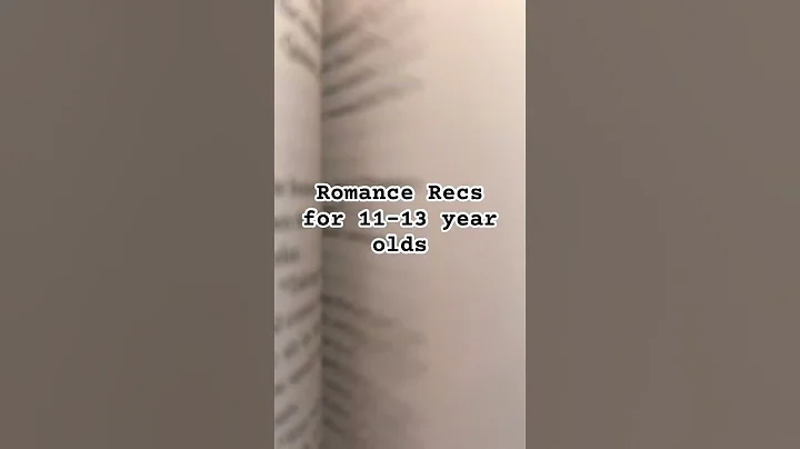 Romance Recs for 11-13 year olds #bibliophile #bookrecommendations #teen #books #shorts #booktok