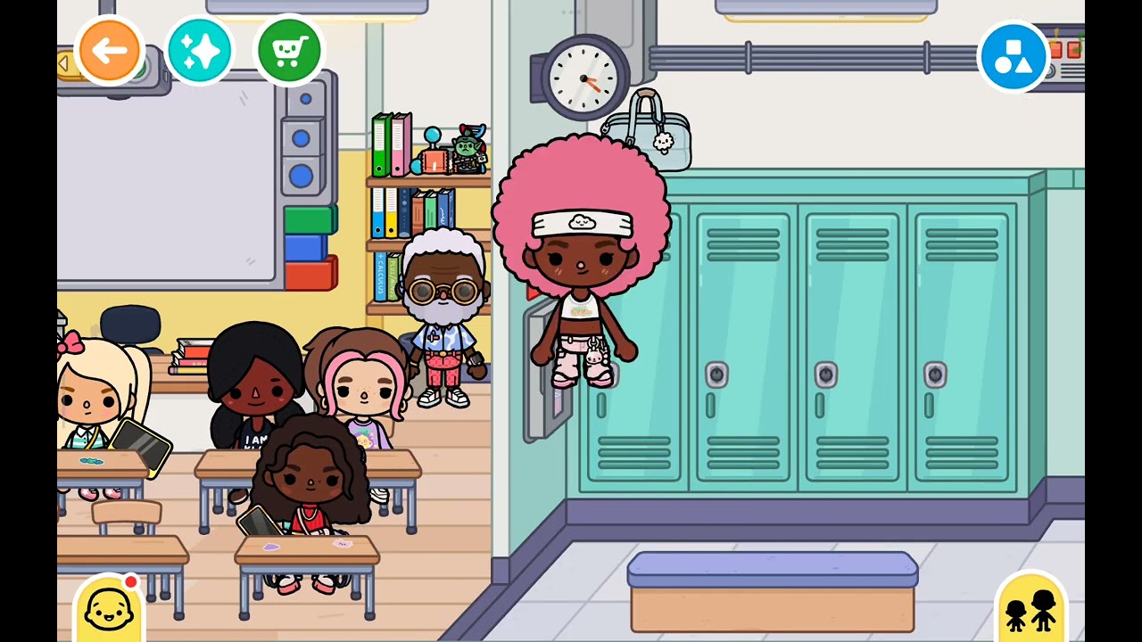 Mia hat ihren ersten Schultag an der neuen Schule 🏫