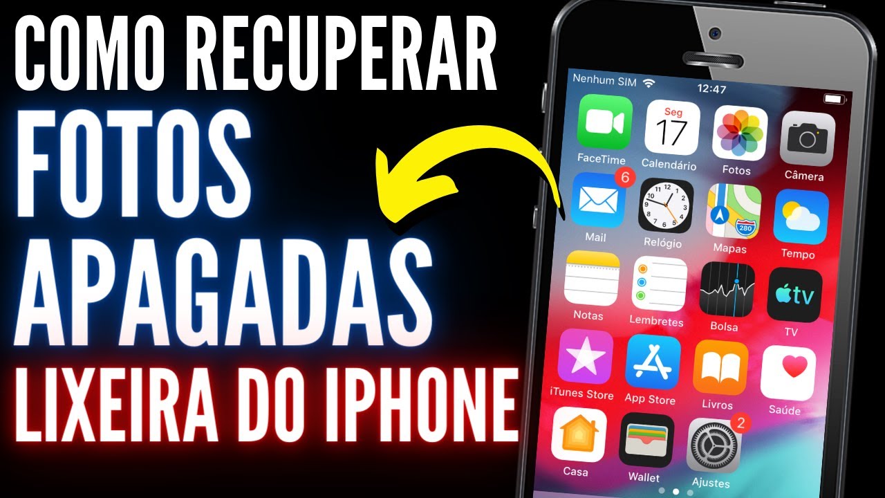 Como recuperar fotos apagadas do iPhone da lixeira 2022