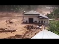 WORLD'S DISASTER caught on camera - LANDSLIDE and MUDSLIDE