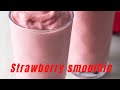 STRAWBERRY BANANA SMOOTHIE FOR STRONGER PERFORMANCE | GRACIOUS CHIOMA