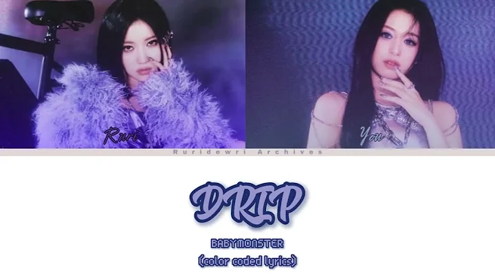 [KARAOKE] BABYMONSTER - 'DRIP' (SING WITH ME) #babymonster #drip  #duet #karaoke
