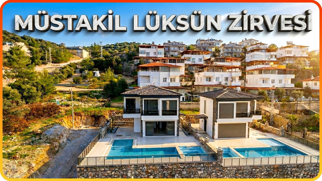 Akbük'te Son 4 Villa! 20 Milyon TL'den Başlayan Hamamlı & Ateş Çukurlu Ultra Lüks Yaşam