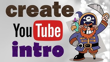 {HINDI} Easy way to create youtube channel intro less than 5 minutes | without any software | online
