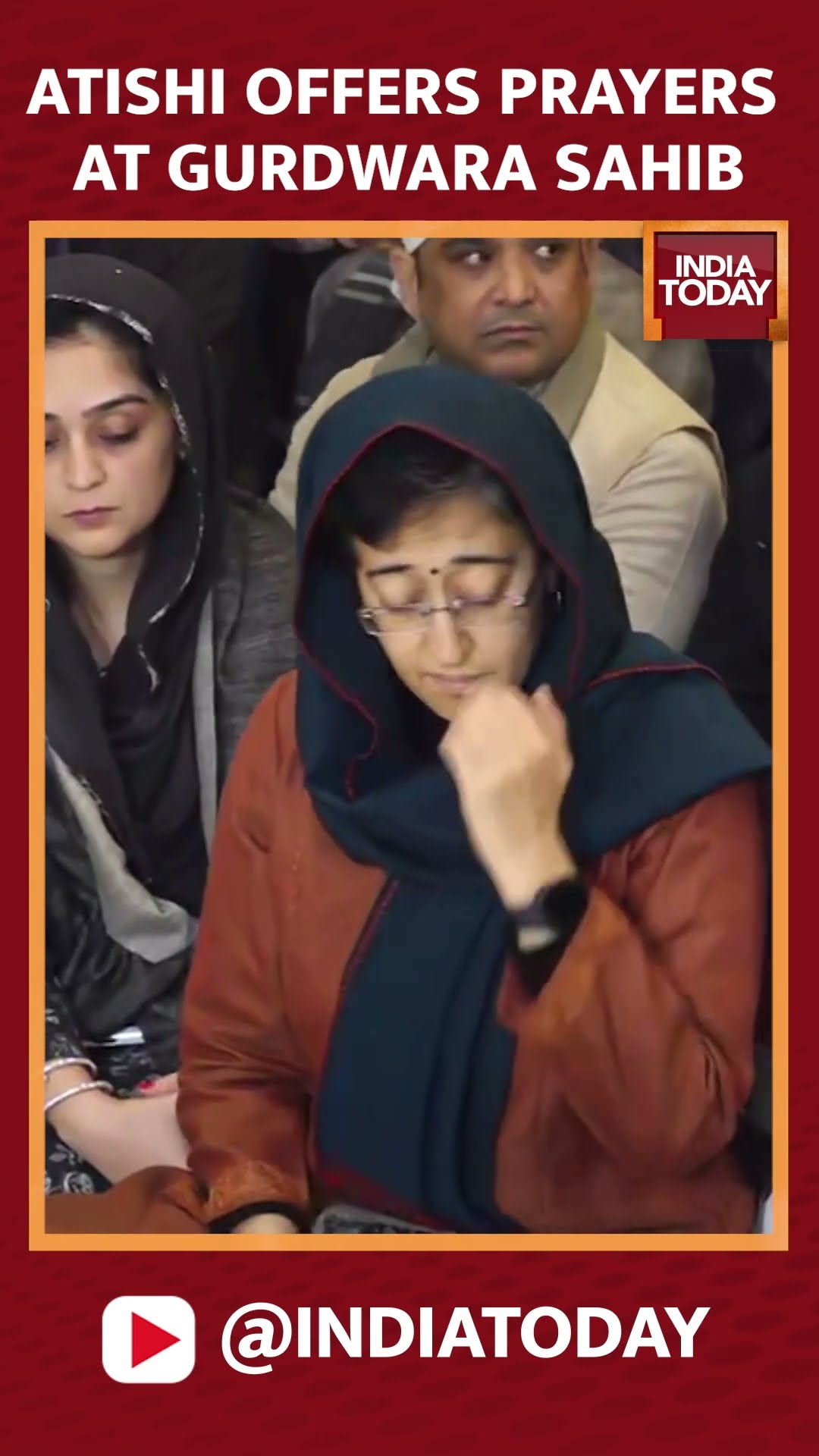 Delhi CM Atishi Offers Prayers At Gurdwara Sahib, Karol Bagh | India Today