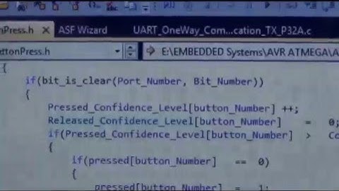 Microcontroller- AVR ATmega32 - Introduction to UART - First UART tutorials
