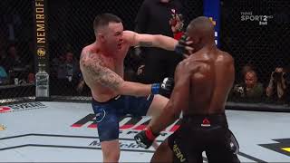 【UFC Mixed shearing】Covington VS Uusmann 1| Uusmann pretended to be picked up by touching his eyes