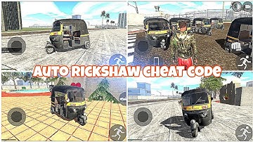 INDIAN BIKE DRIVING 3D AUTO RICKSHAW CHEAT CODE VIDEO
