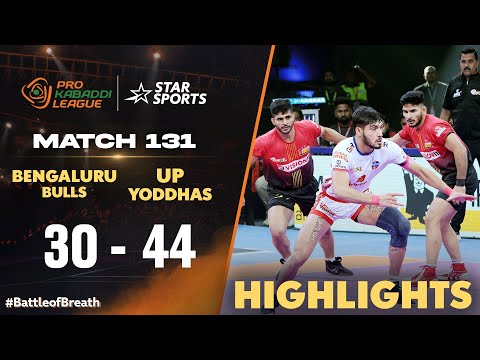 HIGHLIGHTS: UP Yoddhas seal victory vs Bengaluru Bulls in their last league match! #ProKabaddiOnStar
