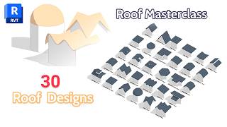 EVERY Roof Type in Revit | 30 Models in One Video!