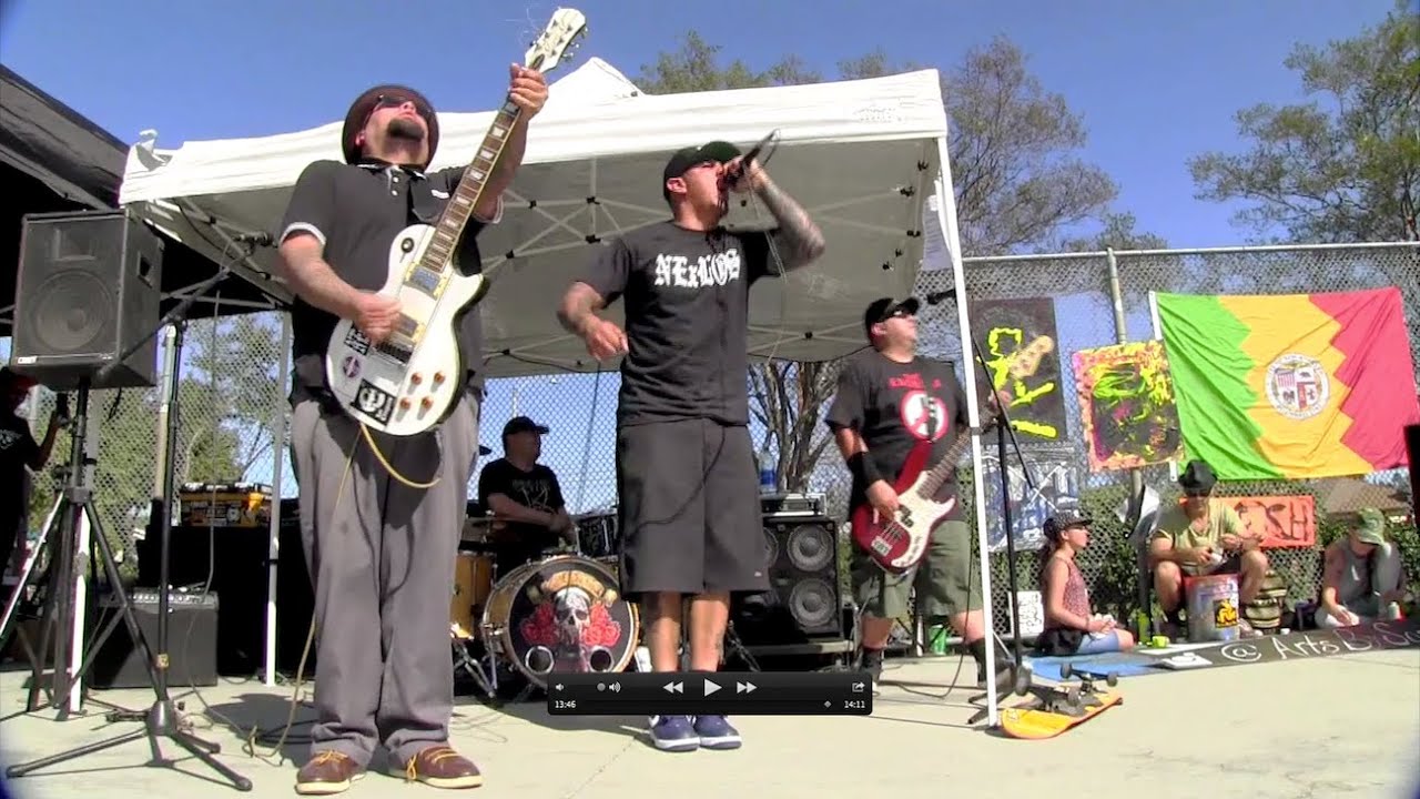 Los Creepers at the Garvanza Skatepark 10 Year Anniversary Celebration - RAW and uncut