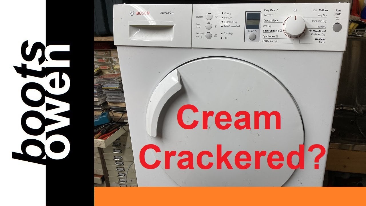 rent faktisk Rastløs ketcher Bosch condenser tumble dryer with no power: let's give it a go? - YouTube