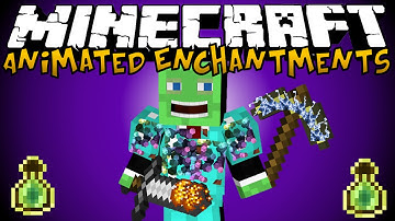 Minecraft Mods: ANIMATED ENCHANTMENTS MOD