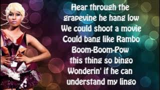 Nicki Minaj - Va Va Voom Lyrics Video