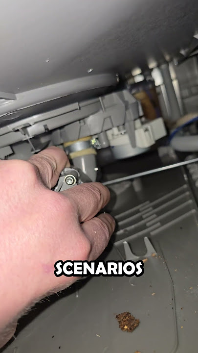 The only issue with a Bosch dishwasher #diy #righttorepair #dishwashers #bosch
