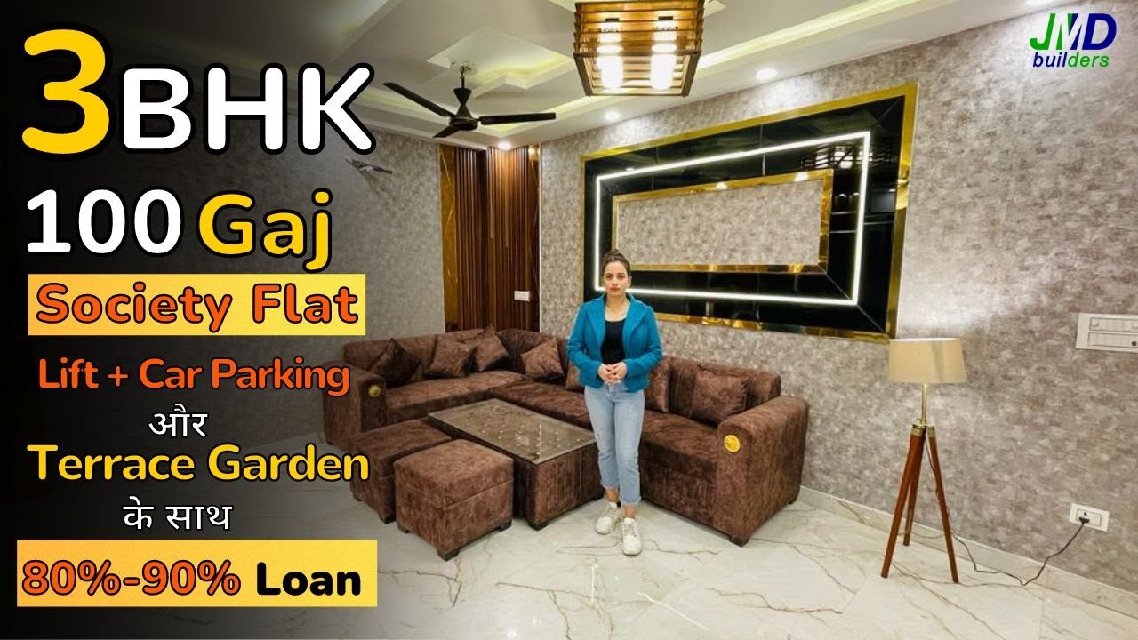 (JMD 163} 3bhk Builder Floor with Terrace Garden, 3bhk Flat In Delhi