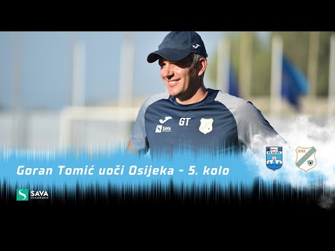 Goran Tomić uoči Osijeka - 5. kolo (2021./2022.)