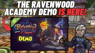 Wizard101| Playing The NEW Ravenwood Academy Demo!