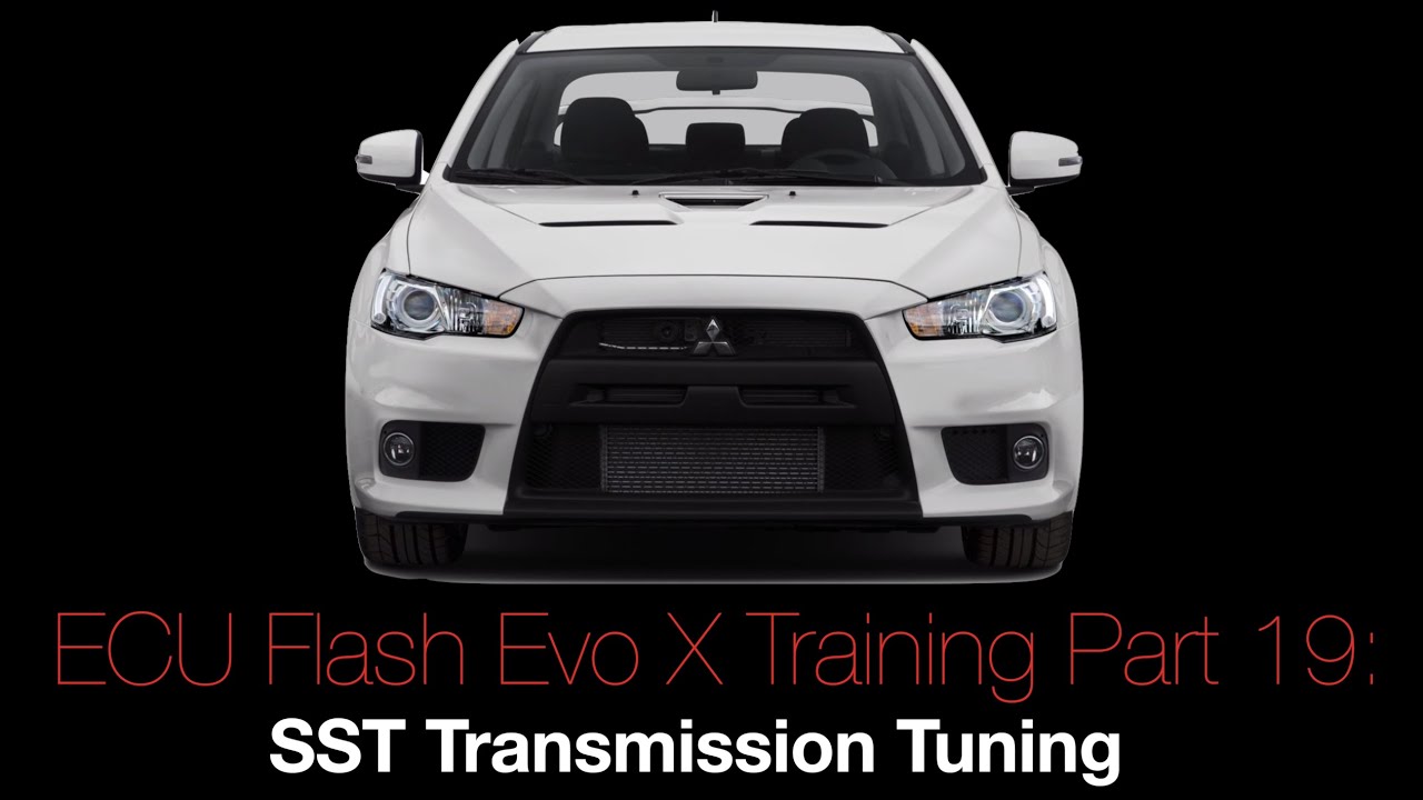 Evo X Ecu Flash Training Course Part 19 SST Transmission Tuning