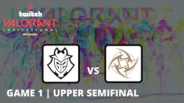 G2 vs NIP | Game 1 | Opening match @Ascent | Blast Twitch Valorant Invitational
