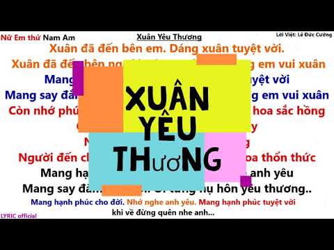 lời bài hát xuân yêu thương