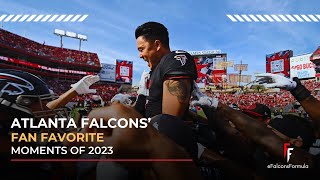 Atlanta Falcons' Fan Favorite Moments of 2023