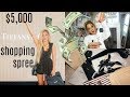 $5,000 Luxury Brand Shopping Spree | fancy vlogs