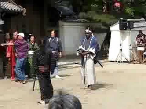 Allstate guy (Dennis Haysbert) Samurai