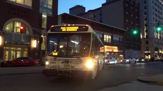 NJT Bus: Journal Square bound 416.15 6054 Rt.10 entering Journal Square