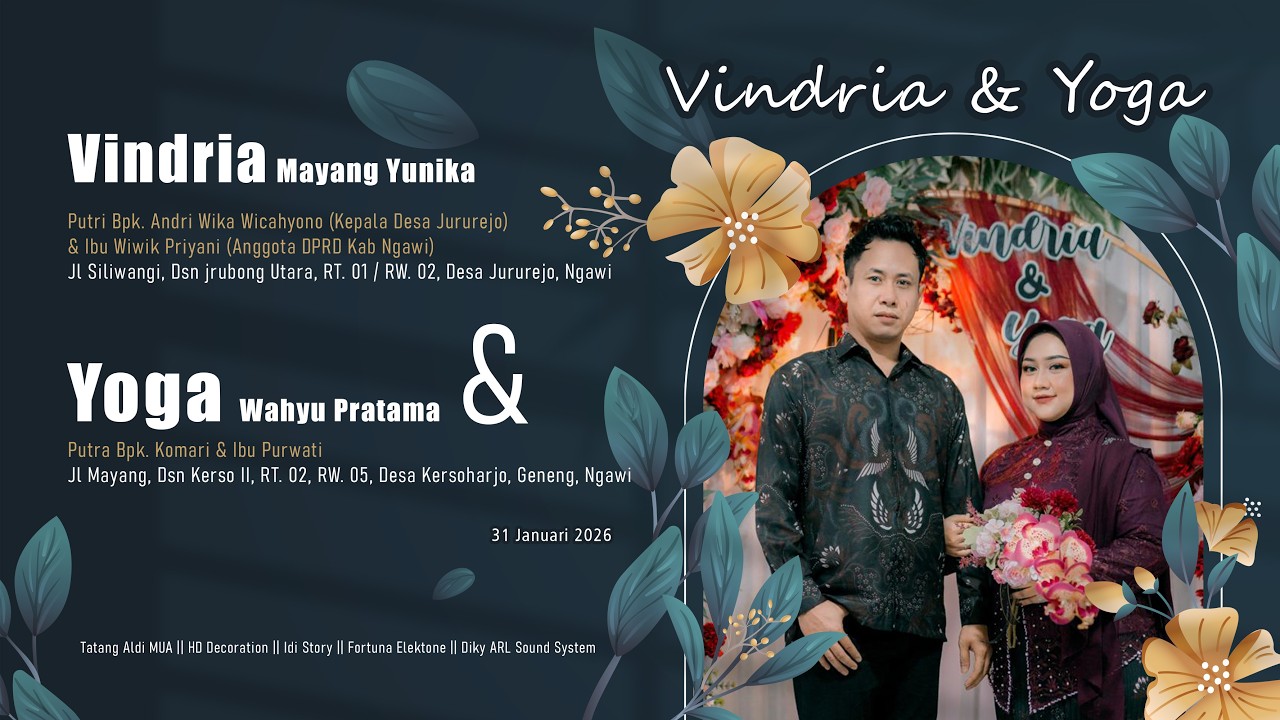 VINDRIA & YOGA   (LIVE STREAMING)