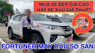 Toyota Fortuner Máy Dầu Số Sàn Nhập Khẩu 2019 Chạy Ít, Biển HCM Tại Toyota Sure Tân Cảng| Giá Xe Cũ