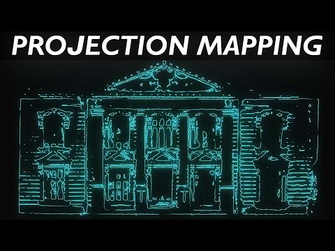 Magic of Light: VFX Projection Mapping Show on a Building!