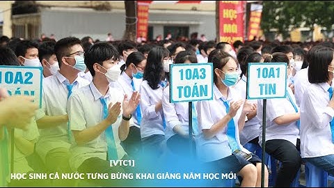 [VTC1] Học sinh cả nước tưng bừng khai giảng năm học mới