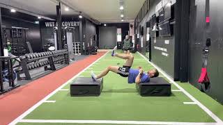Hip Thrust - Explosive Switch (Between Boxes)