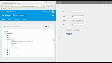 C# Application to Firebase Database - Update Data Realtime to Google