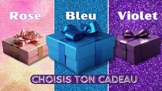 Choisis Ton Cadeau 🤩💝🤮 || 3 coffrets cadeaux || Rose Bleu Violet #pickonekickone #giftboxchallenge