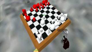 35 Prim functional chess set in SecondLife