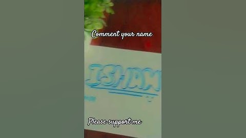 ||writing name Ishant ||please comment your name #writing #calligraphy #signature #new #shorts