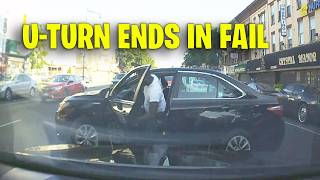 Drivers Lesson USA & Canada - Bad drivers, Driving fails, Road Rage, Brake Check 2025 #397