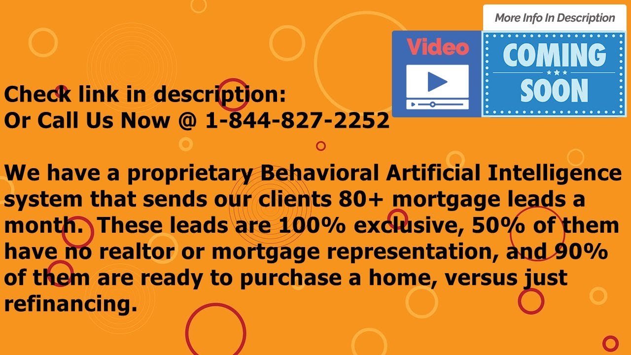 premium leads mortgage marketing for loan officers successfully generate mortgage loan