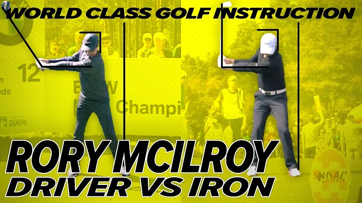 Rory Mcllroy Swing - Driver vs Iron - Incredible C...
