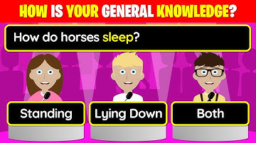 👉  40 Trivia Quiz Questions - How is YOUR general knowledge?! | 25-160