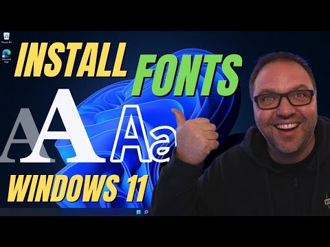 How To Install Fonts In Windows 11