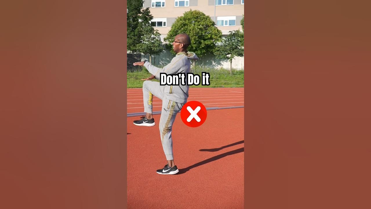 Running Tips High Knee Drill Done Correctly YouTube