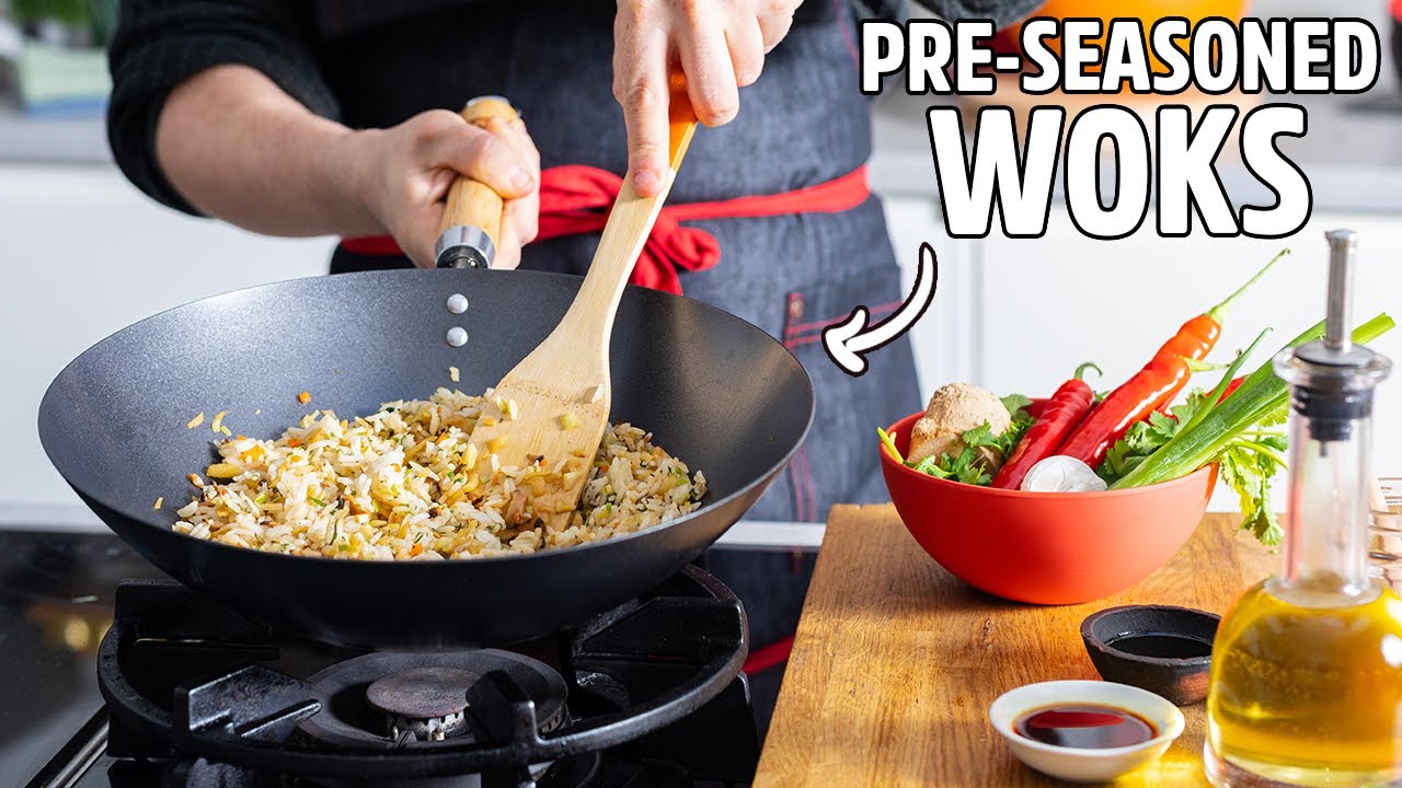 Ready-to-Use Wok: No Seasoning Required