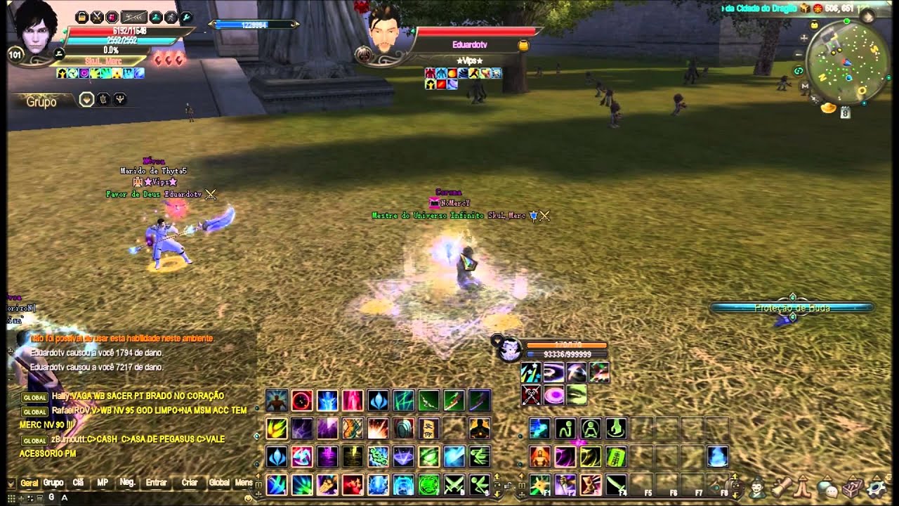 PW BR Server Arcádia PvP oeste SkuL_Merc x Eduardotv