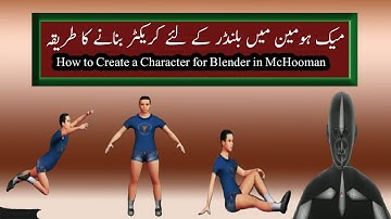 How to Create a Character for Blender in makehuman,Makehuman tutorial